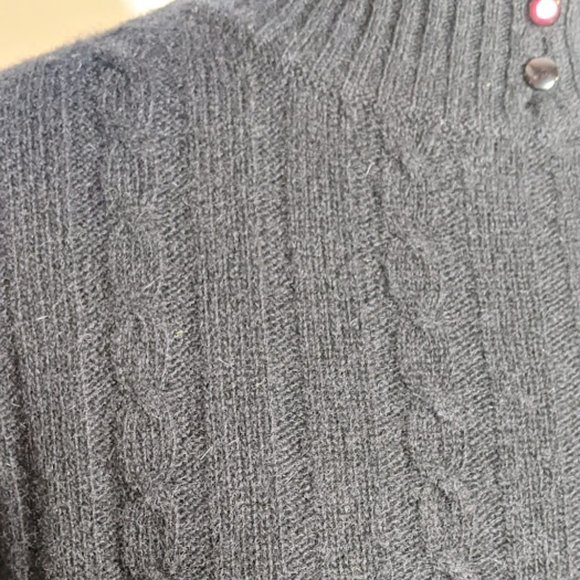 Richards & Jones Wool Blend Mock Neck Sweater. Size M. - Picture 3 of 13